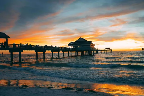 Clearwater sunset